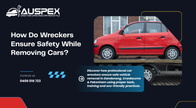 How Do Wreckers Ensure Safety While Removing Cars?
